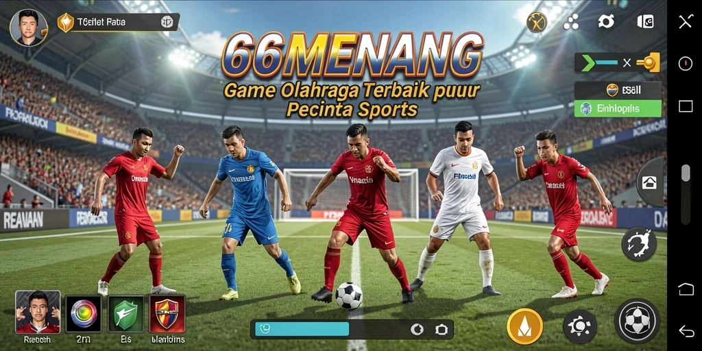 Tampilan gameplay 66MENANG yang menarik dan kompetitif.