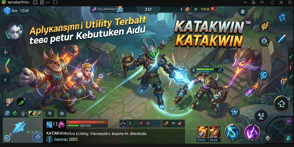Tampilan utama KATAKWIN yang rapi dan fungsional.