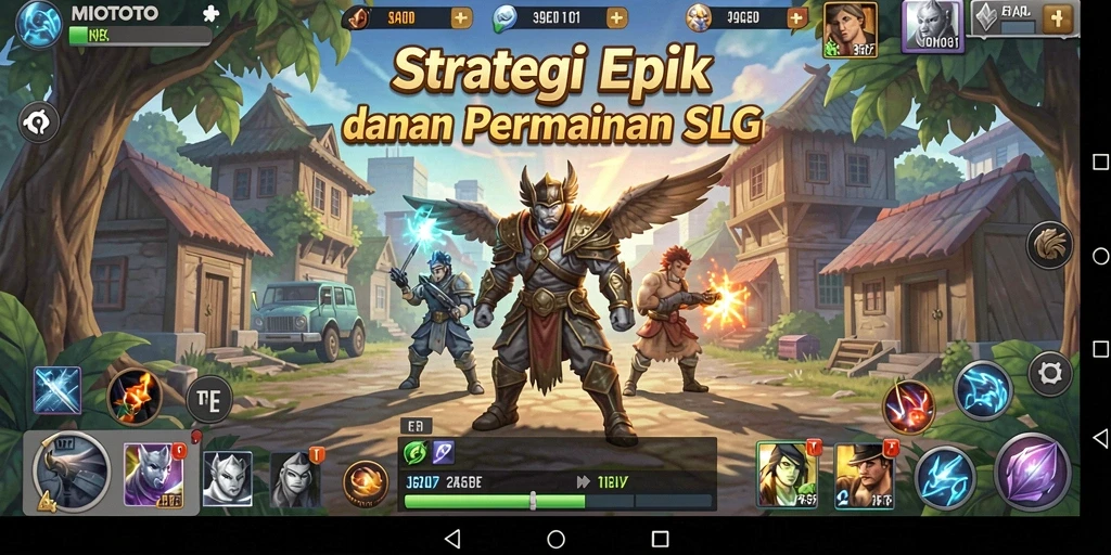 Tampilan gameplay seru di <strong>MIOTOTO</strong> dengan strategi pertempuran yang mendalam.