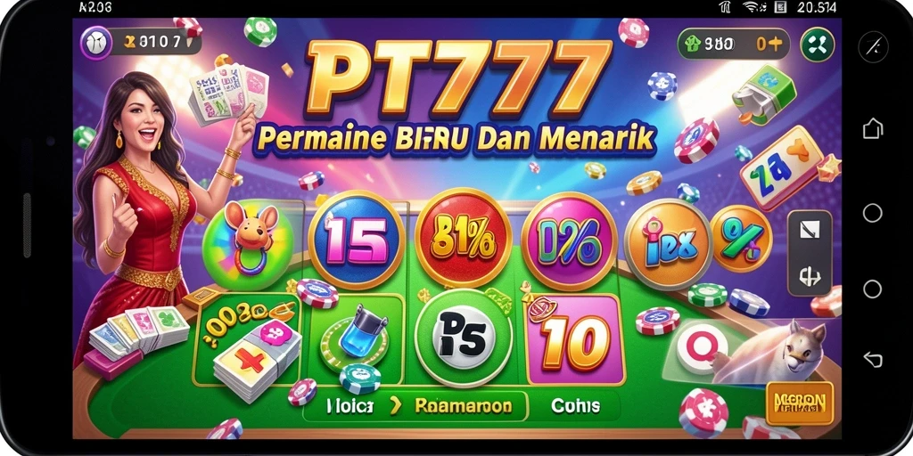Screenshot gameplay PT777 menunjukkan keseruan permainan Bingo.