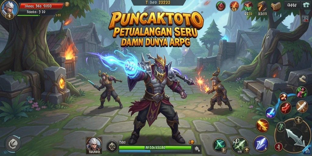 Gameplay seru dan grafik menawan di PUNCAKTOTO.